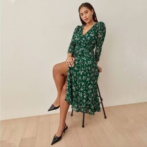 REFORMATION Melba Dress Color: Emilia SIZE XS REFORMATION REFORMATION
